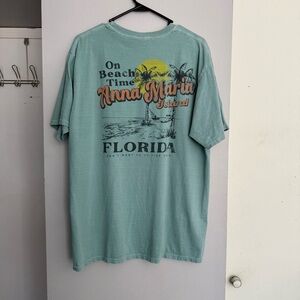 Anna Maria Island Florida Turquoise T Shirt